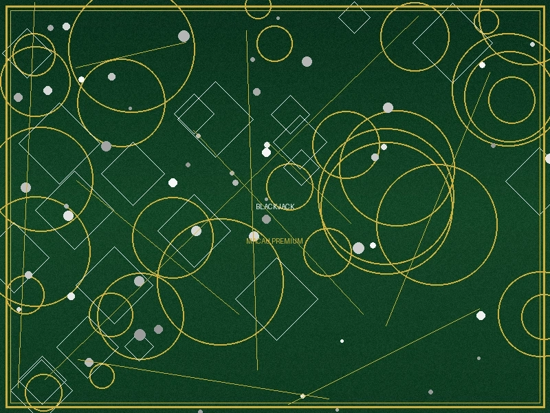 二十一点游戏桌面展示